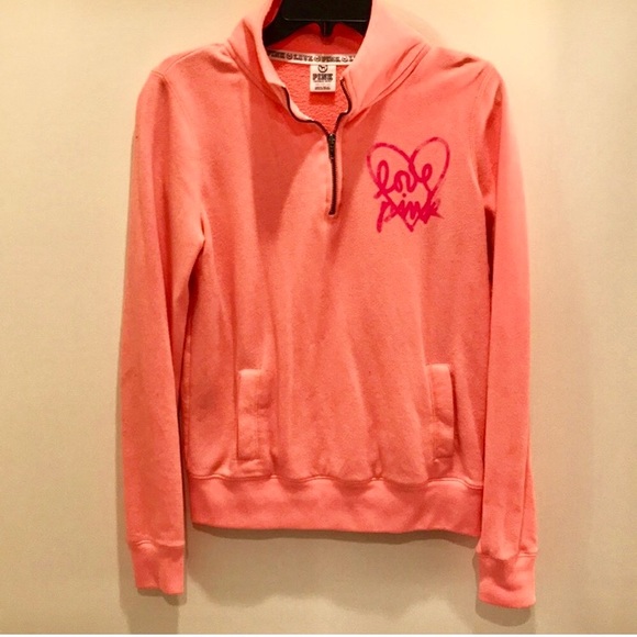 PINK Victoria's Secret Tops - PINK 1/4 Zip Pullover